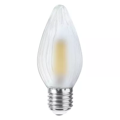 Flamme à filament LED 4 W E27 30 K mate